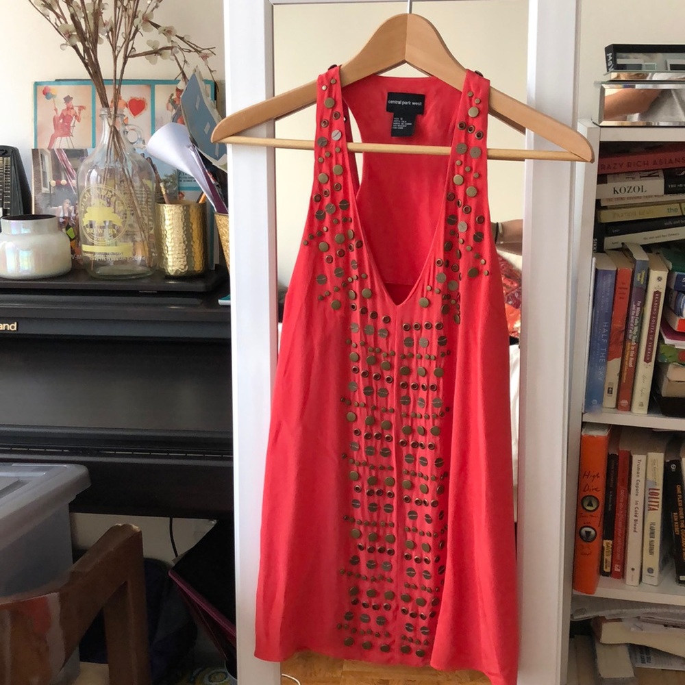 Gorgeous flowy, embroidered & beaded top